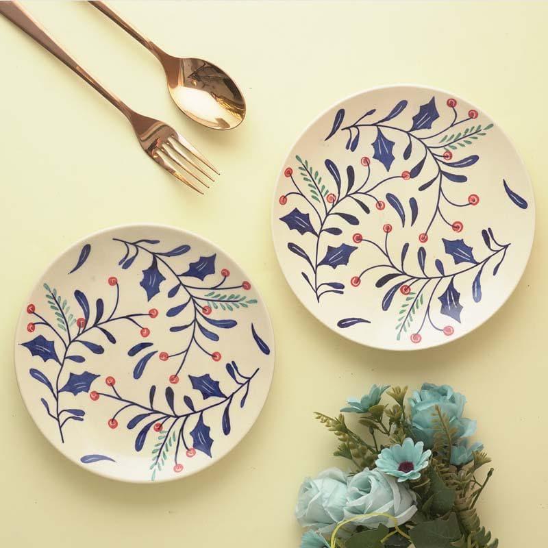 Quarter Plate - The Blue Bird Quarter Plate - Set Of Two