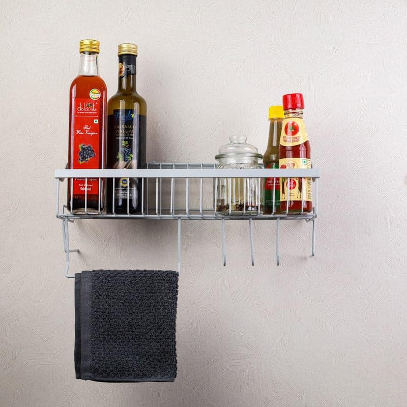 Buy Ferrous Fun Kitchen Rack - Grey Racks from Vaaree