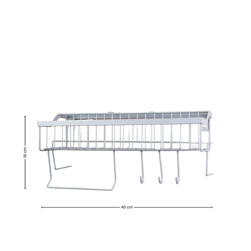 Buy Ferrous Fun Kitchen Rack - Grey Racks from Vaaree