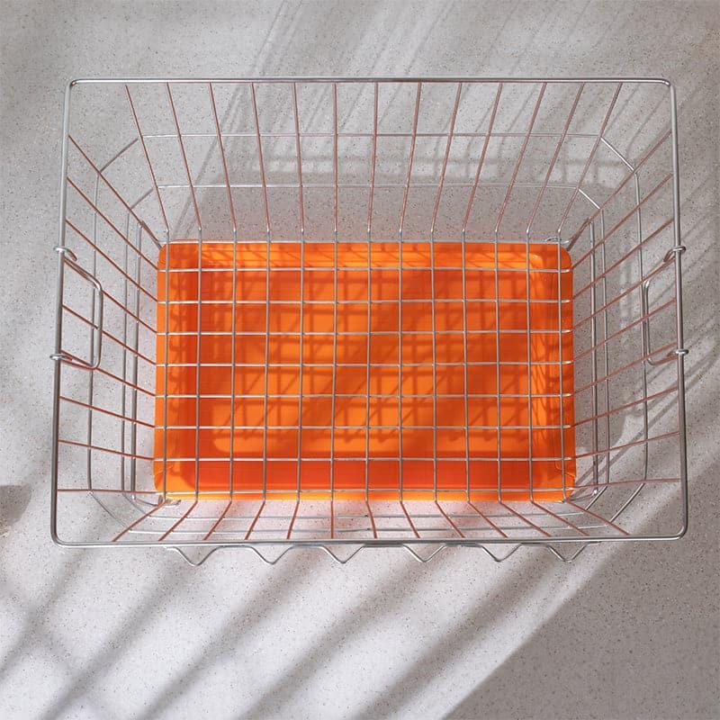 Buy Zave Dish Drainer Basket With Tray Racks from Vaaree