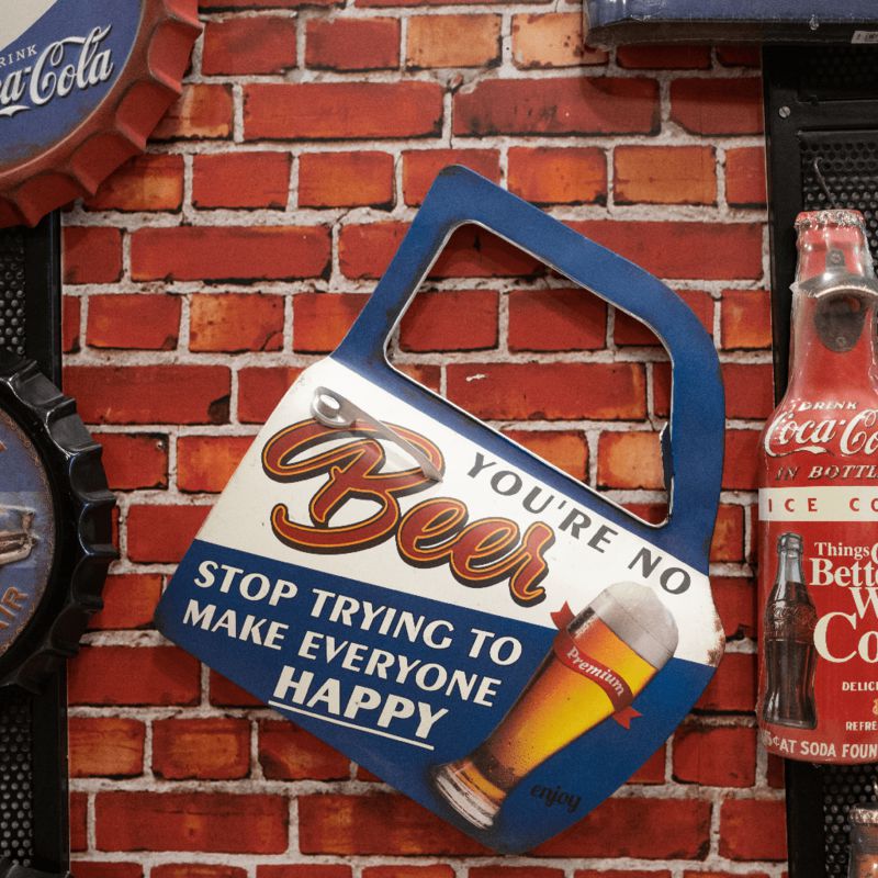 Buy Beer Retro Car Door Wall Accent Wall Accents from Vaaree