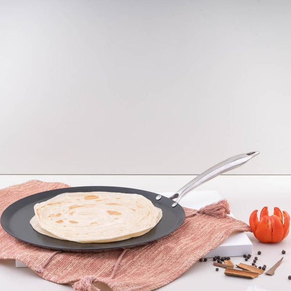 Buy Auram Stainless Steel Dosa Tawa - 30 CM Roti Tawa from Vaaree