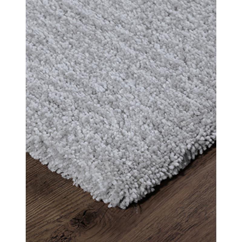 Buy Artisanal Aura Hand Woven Rug - Silver Rugs from Vaaree