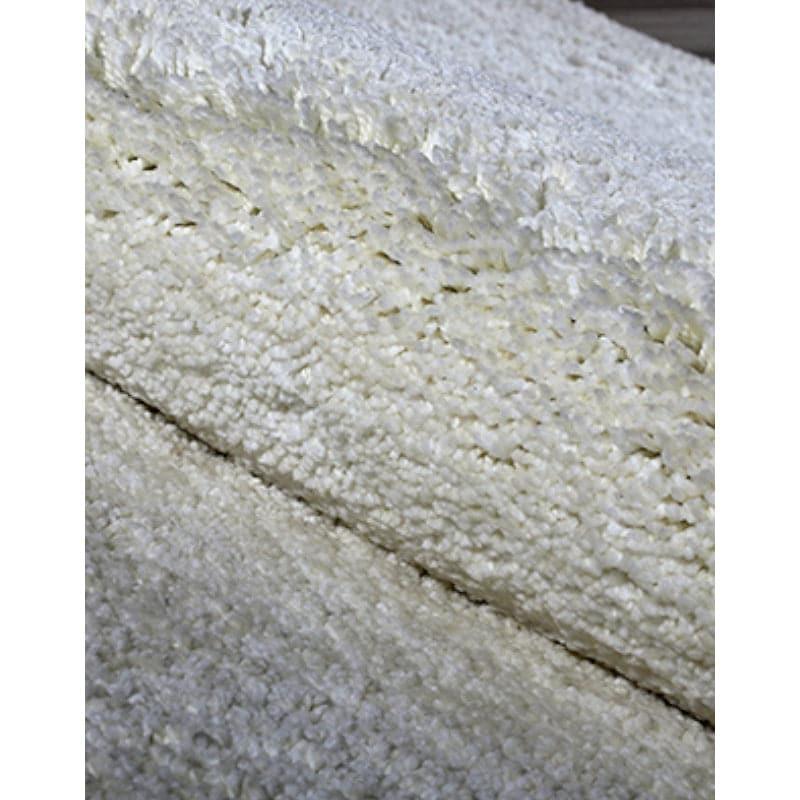 Buy Artisanal Aura Hand Woven Rug - White Rugs from Vaaree