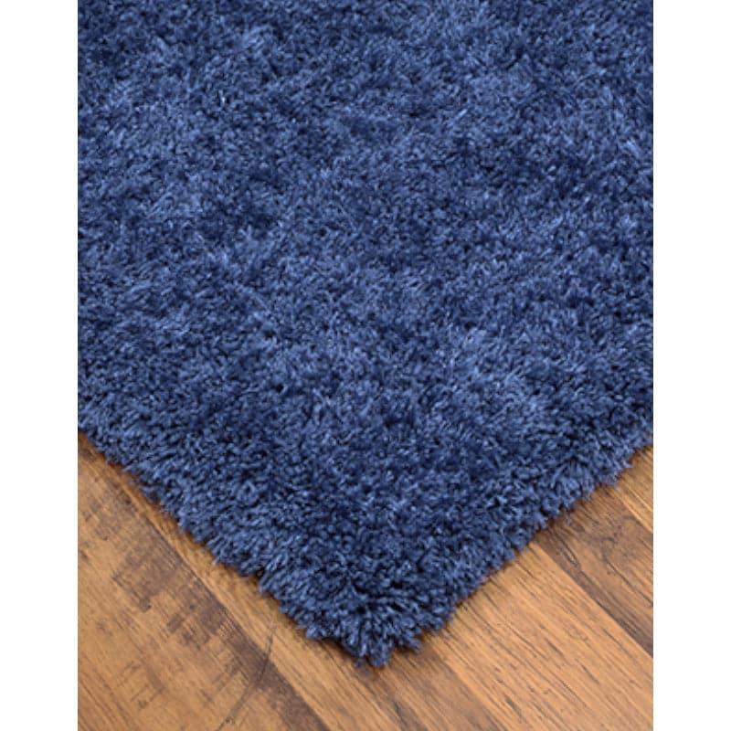 Buy Hand Woven Whisper Rug - Denim Blue Rugs from Vaaree