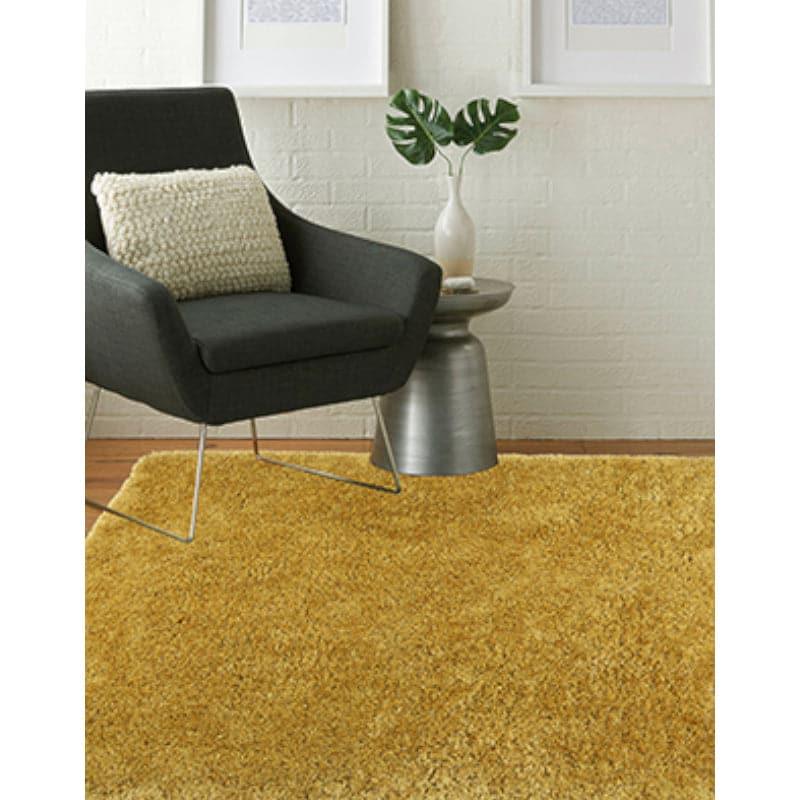 Buy Hand Woven Whisper Rug - Gold Rugs from Vaaree