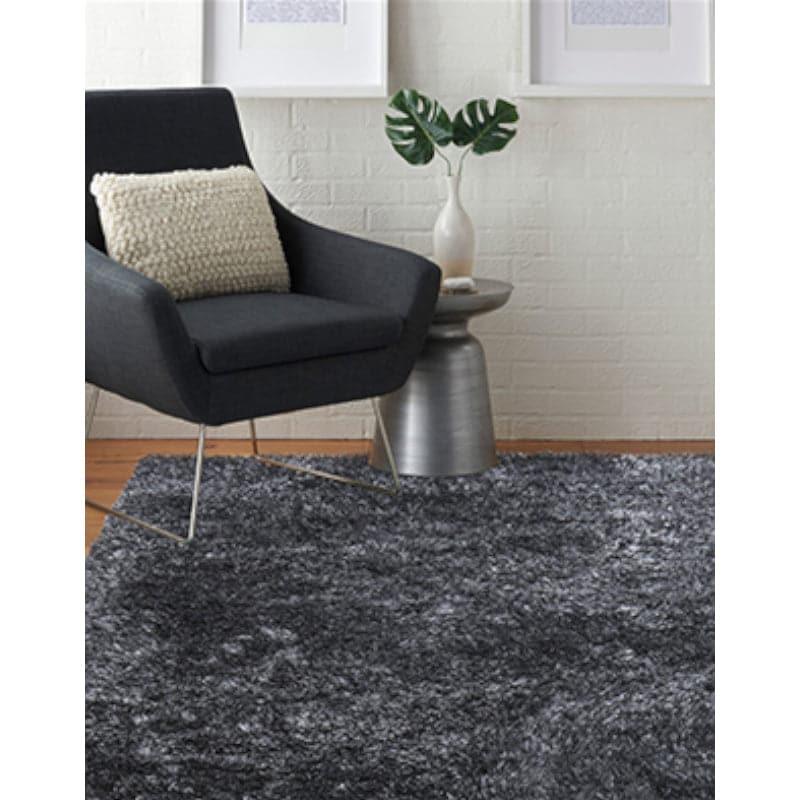 Buy Hand Woven Whisper Rug - Grey Rugs from Vaaree