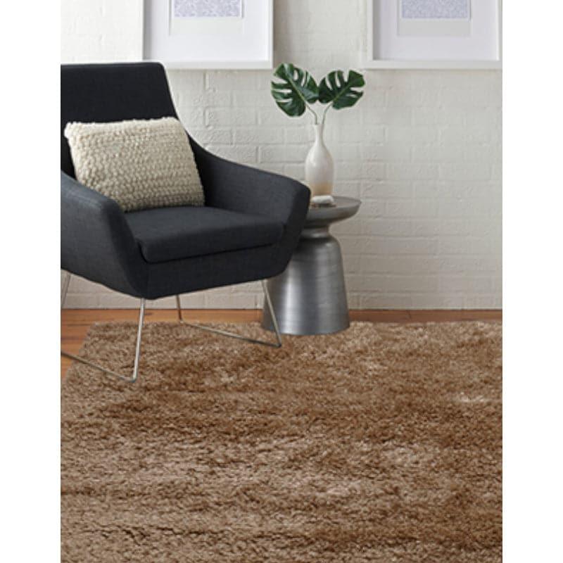 Buy Hand Woven Whisper Rug - Light Brown Rugs from Vaaree