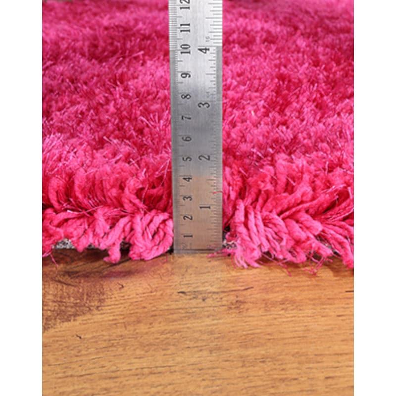 Buy Hand Woven Whisper Rug - Pink Rugs from Vaaree