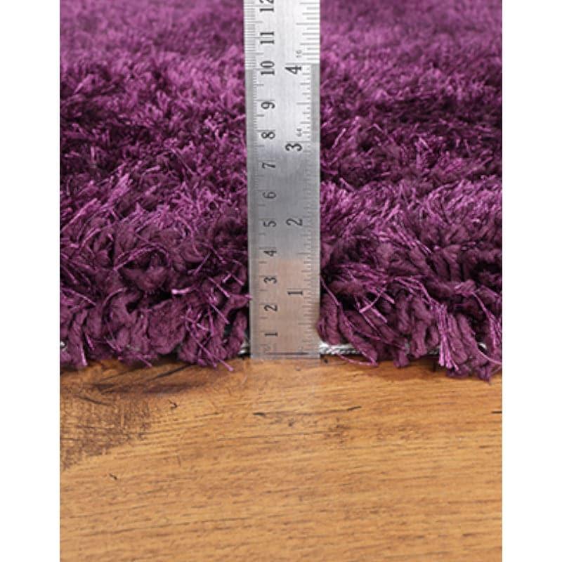 Buy Hand Woven Whisper Rug - Purple Rugs from Vaaree