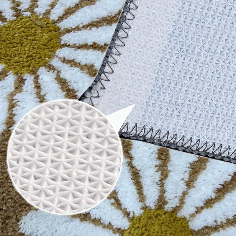 Buy Daisy Dawn Runner Rug - Beige Runner Rug from Vaaree