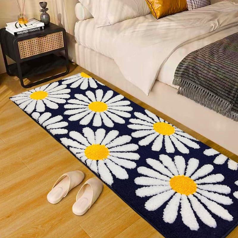 Buy Daisy Dawn Runner Rug - Blue Runner Rug from Vaaree