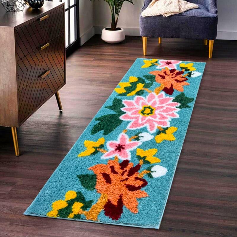 Buy Flora Bloom Runner Rug Runner Rug from Vaaree