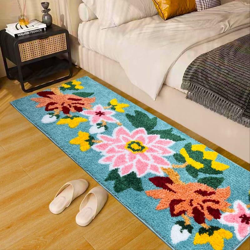 Buy Flora Bloom Runner Rug Runner Rug from Vaaree