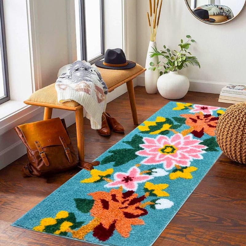 Buy Flora Bloom Runner Rug Runner Rug from Vaaree