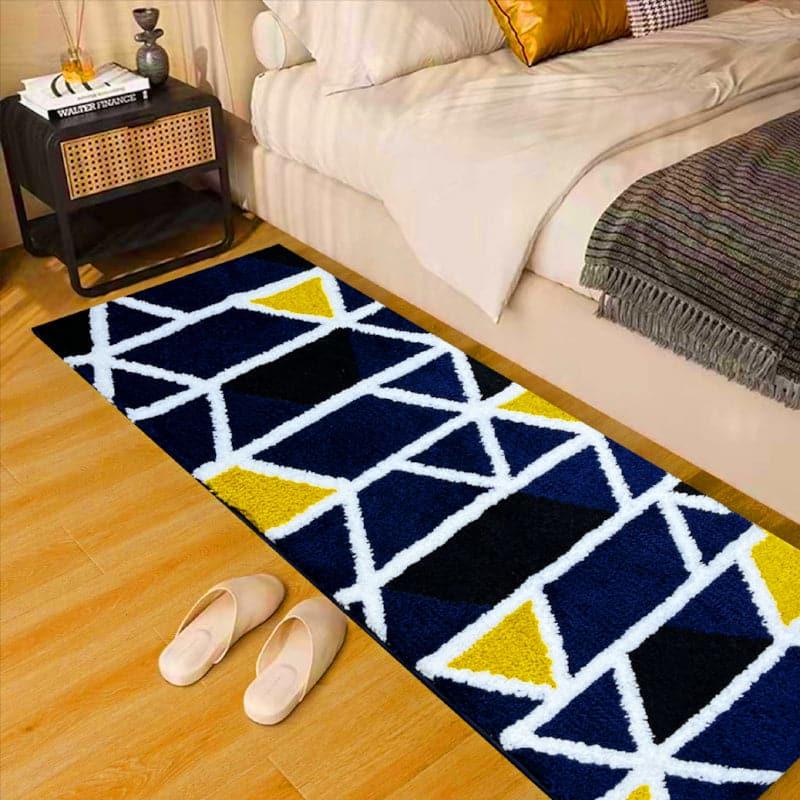 Buy Luxe Comfy Runner Rug - Blue Runner Rug from Vaaree