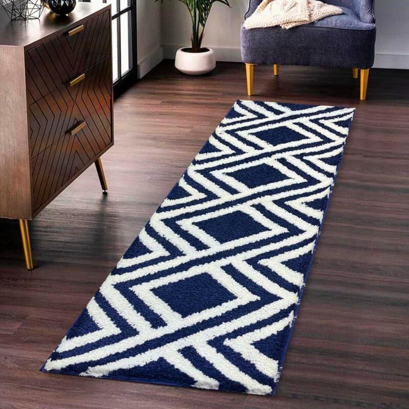 Buy Luxe Plush Runner Rug - Blue Runner Rug from Vaaree