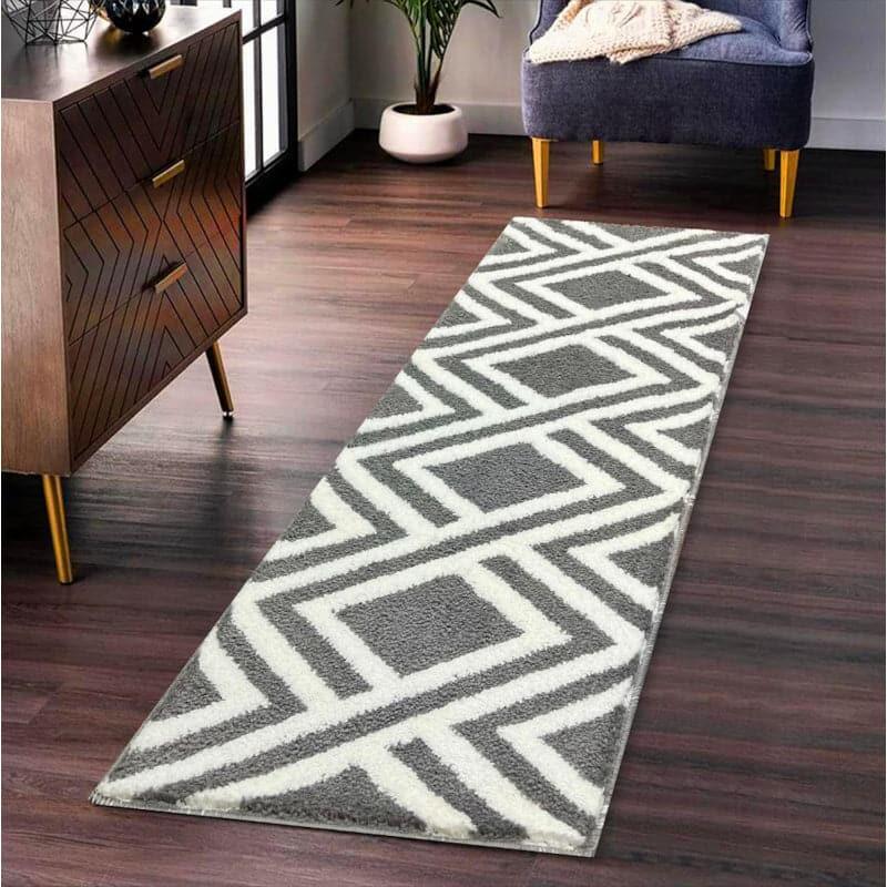 Buy Luxe Plush Runner Rug - grey Runner Rug from Vaaree