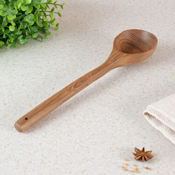 Buy Abla Wooden Ladle Salad Spoon from Vaaree