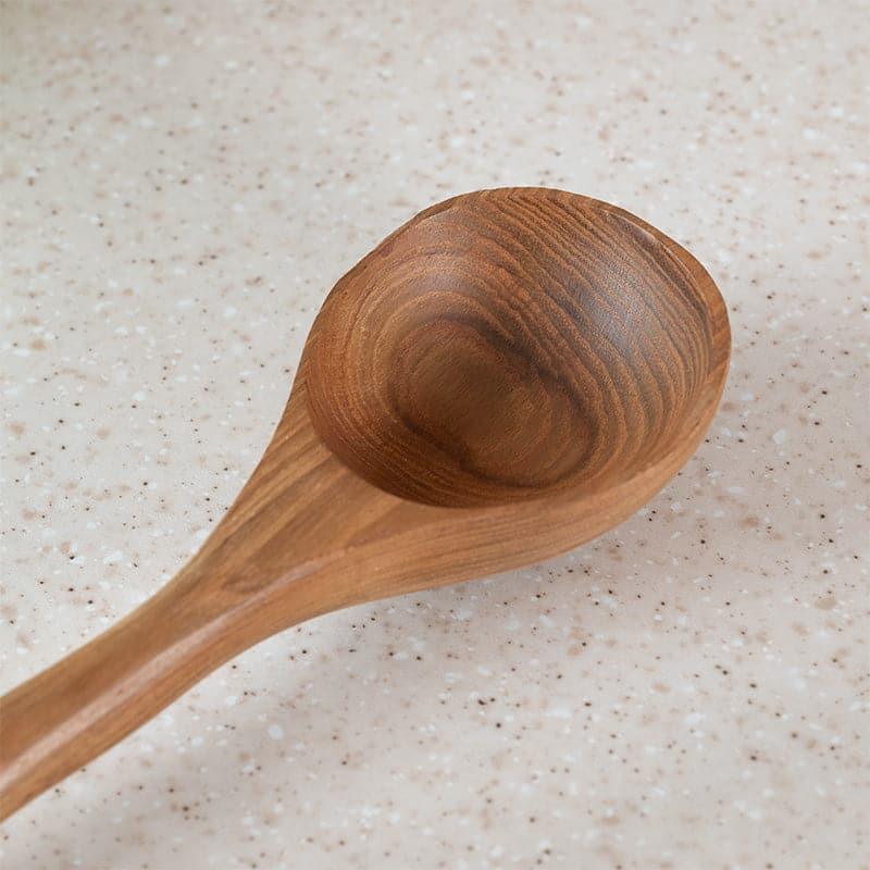 Buy Abla Wooden Ladle Salad Spoon from Vaaree