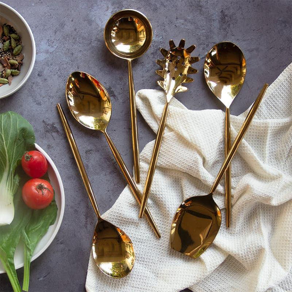 Salad Spoon - Chenola Serving Spoon - Set Of Six