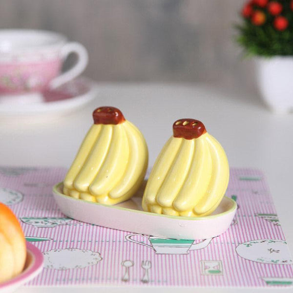 Salt & Pepper Bottles - Banana Boast Salt And Pepper Shaker