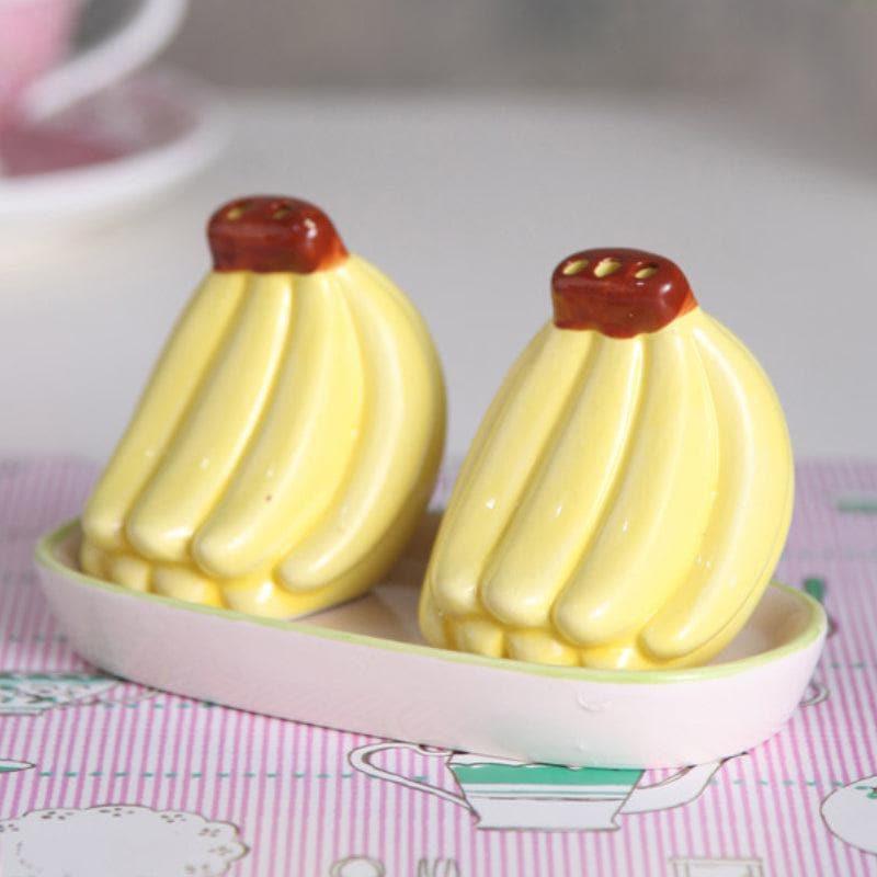 Salt & Pepper Bottles - Banana Boast Salt And Pepper Shaker