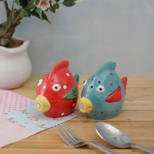 Salt & Pepper Bottles - Fish Pal Salt And Pepper Shaker