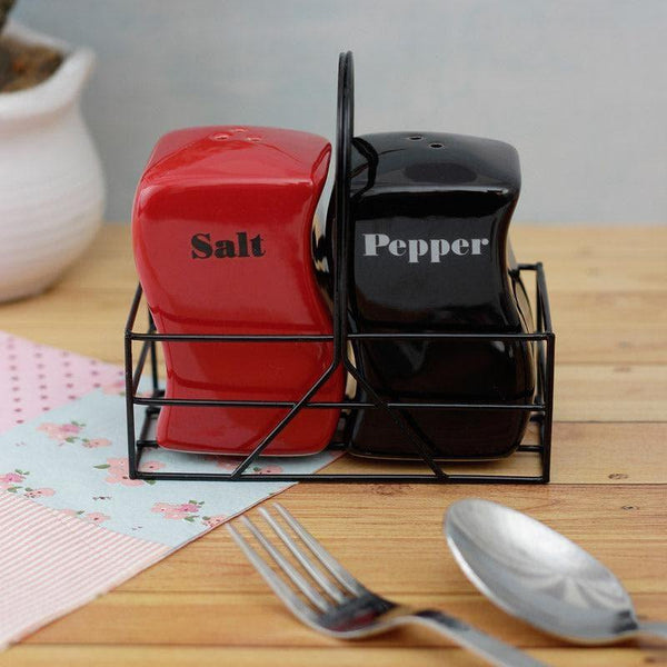 Salt & Pepper Bottles - Wave Whimsy Salt And Pepper Shaker