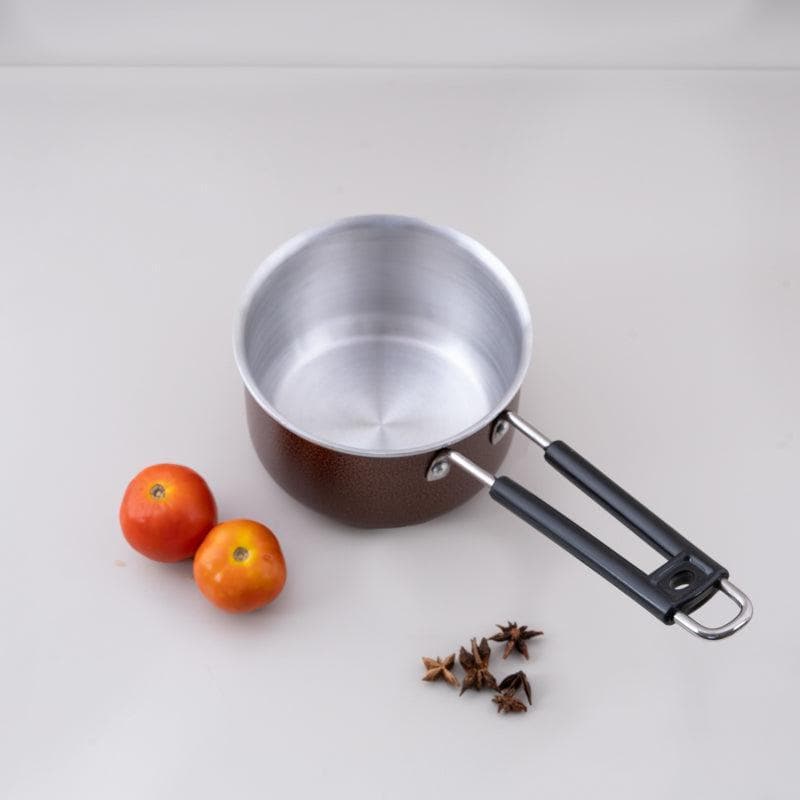 Buy Bronze Sizzle Slinger Saucepan 1100 ML / 6 Inches Saucepan from Vaaree