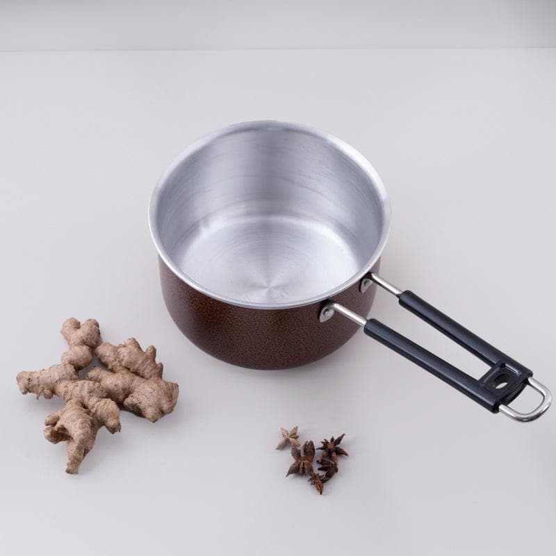 Buy Bronze Sizzle Slinger Saucepan 2000 ML / 7 Inches Saucepan from Vaaree