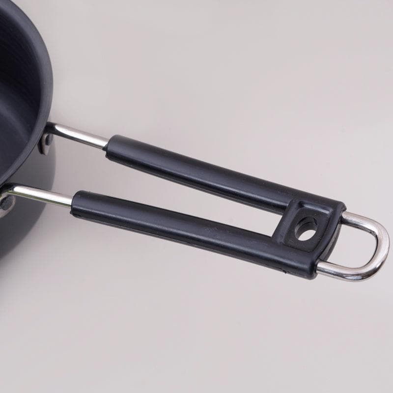 Buy Manifest Hard Anodised Saucepan 1100 ML / 6 Inches Saucepan from Vaaree