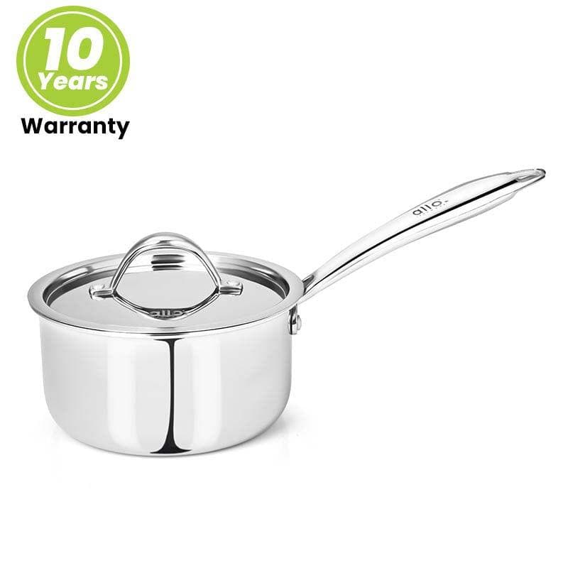 Buy Soqo Induction Safe Saucepan With Lid - 1500 ML / 6 Inches Saucepan from Vaaree