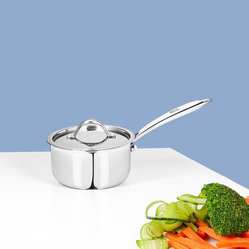 Saucepan - Allo Innoware Induction Safe Saucepan With Lid - 2300 ml/7 Inches