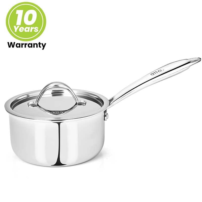 Saucepan - Allo Innoware Induction Safe Saucepan With Lid - 3300 ml/8 Inches