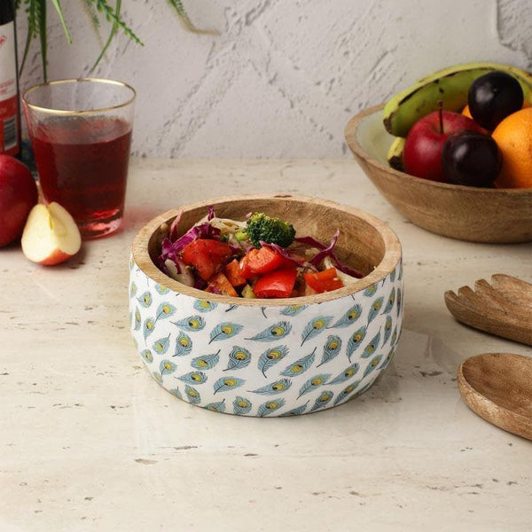 Serving Bowl - Feathered Boxy Serving Bowl