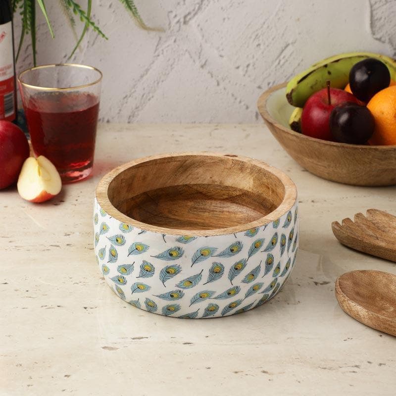 Buy Feathered Boxy Serving Bowl Serving Bowl from Vaaree