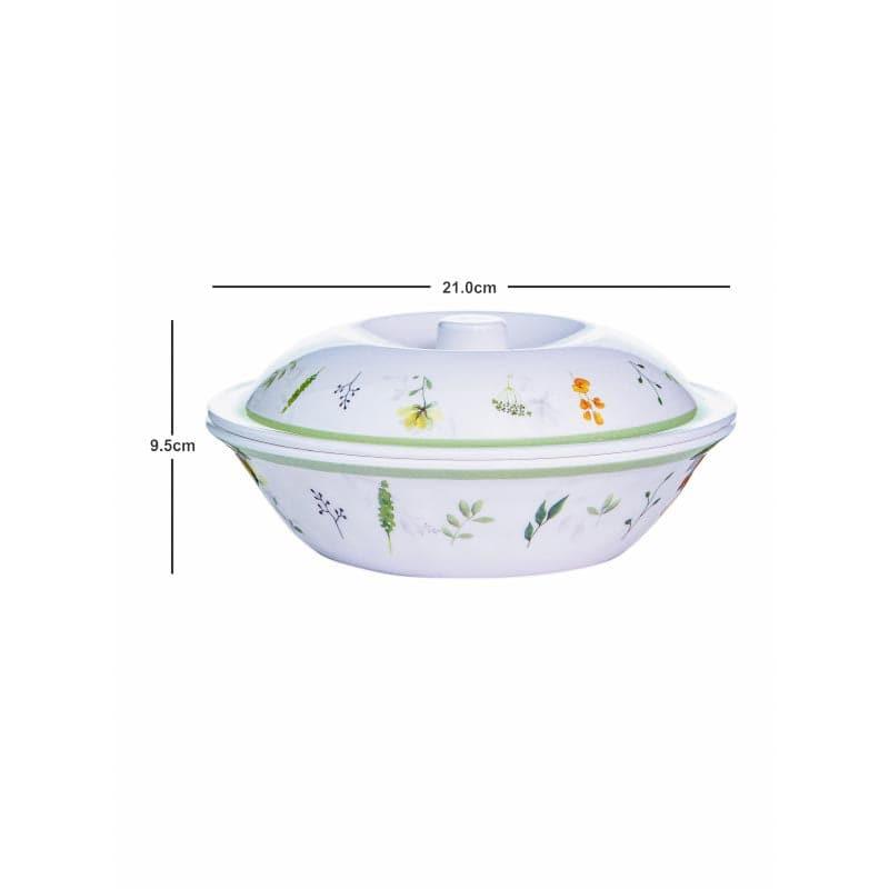 Buy Floria Melamine Serving Casserole - Set Of Two Serving Bowl from Vaaree