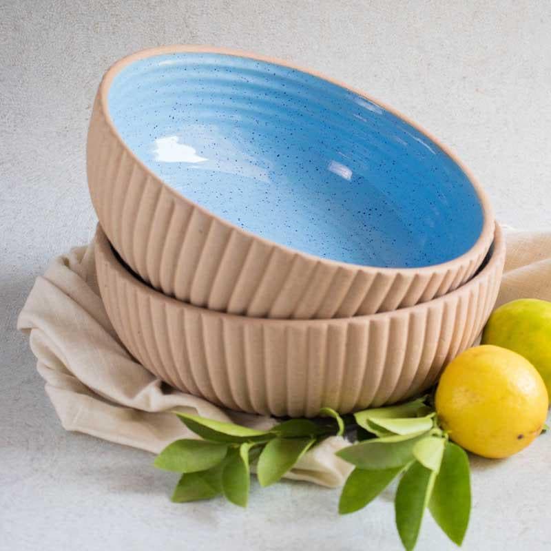 Buy Ocean Refinement Bowl - Set Of Two Serving Bowl from Vaaree