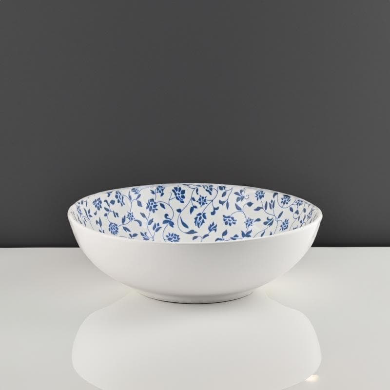 Serving Bowl - Pop Of Blue Serving Bowl - Set Of Two