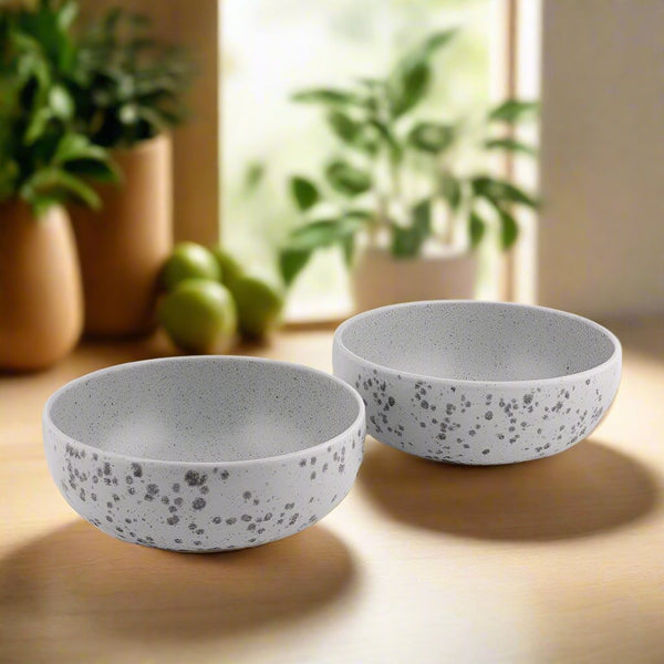 Serving Bowl - Raw Grey Serving Bowl - Set Of Two