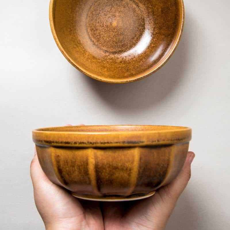 Serving Bowl - Terra Tones Serving Bowls - Set Of Two