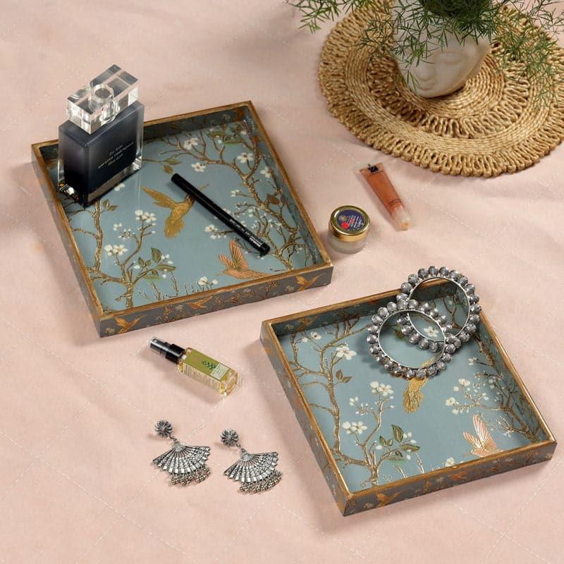 Serving Tray - Bird Chatter Serving Tray - Set Of Two