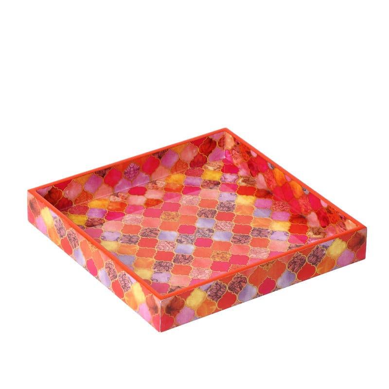 Buy Color Gleam Serving Tray Serving Tray from Vaaree