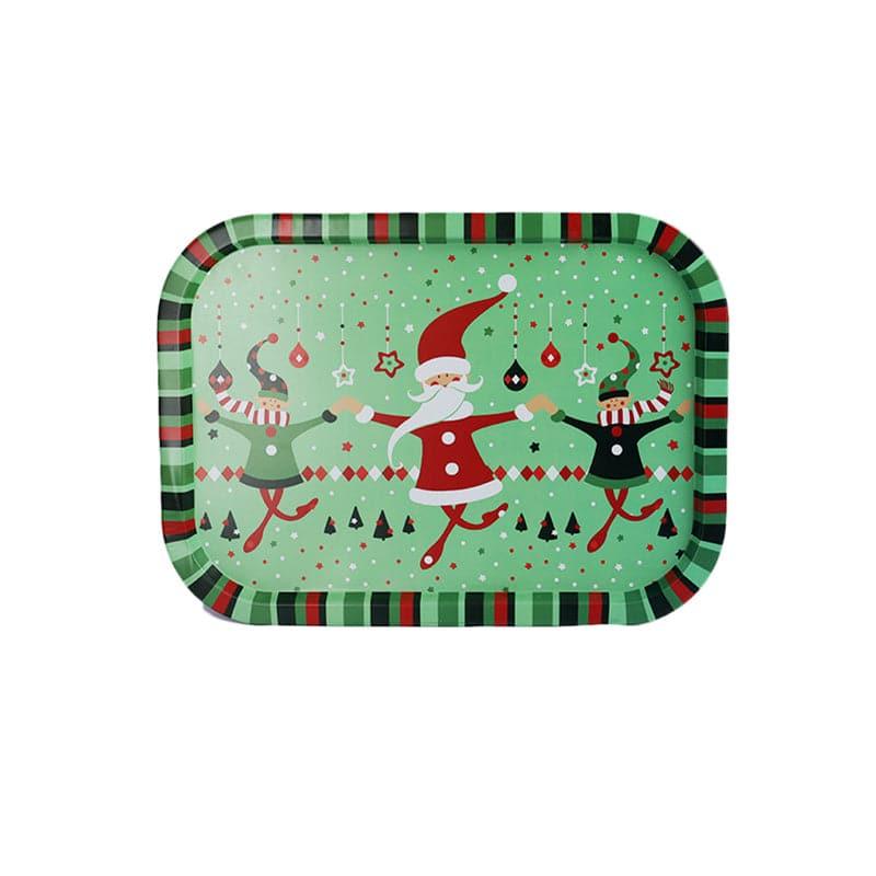 Buy Elf Dance Serving Tray - Set Of Two Serving Tray from Vaaree