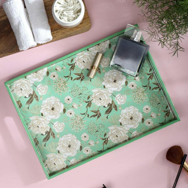 Serving Tray - Evander Floral Serving Tray