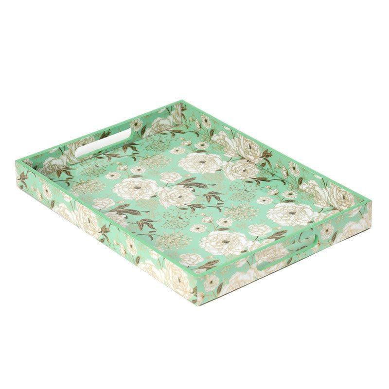 Serving Tray - Evander Floral Serving Tray