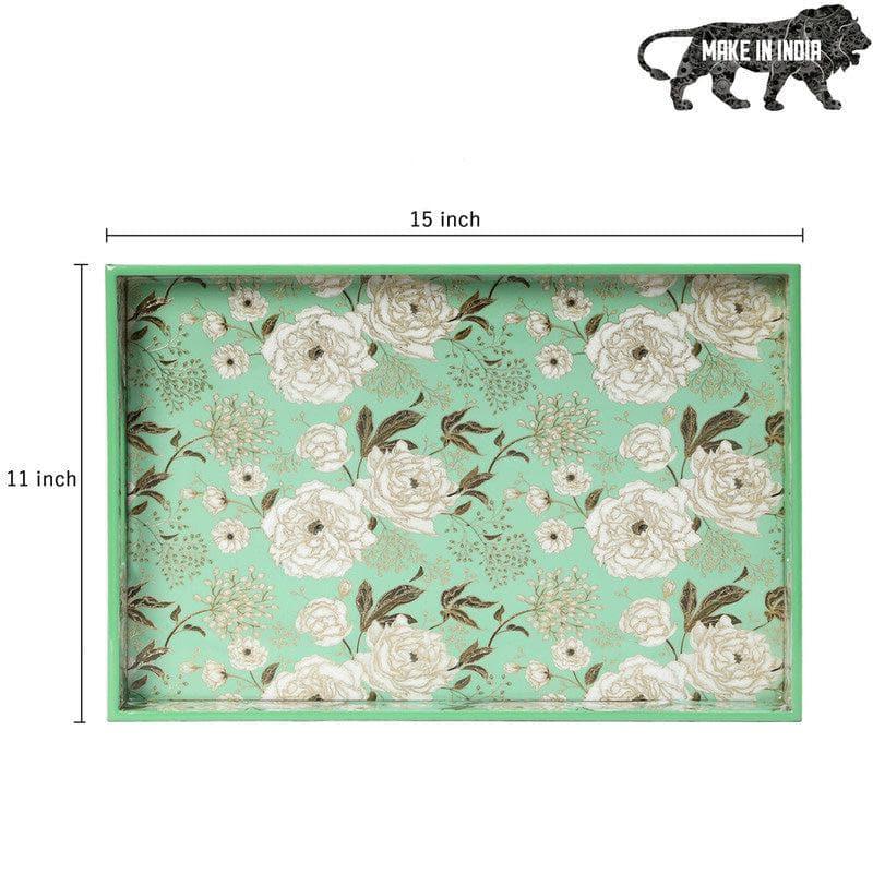 Serving Tray - Evander Floral Serving Tray