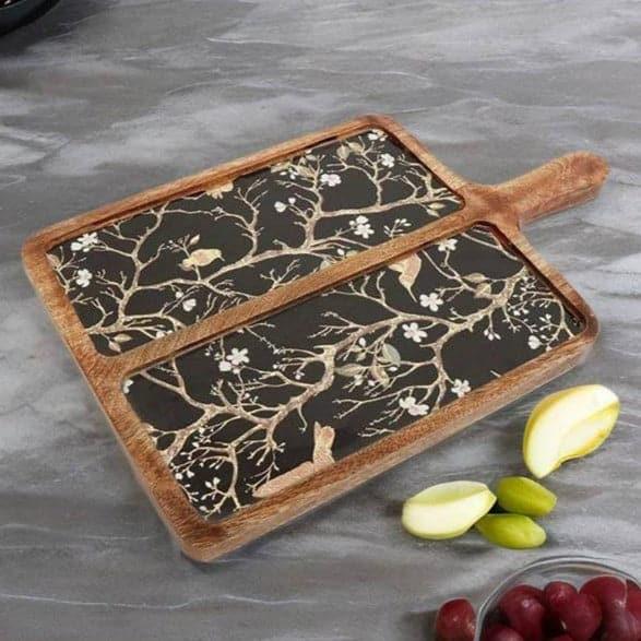 Serving Tray - Floral Twist Platter