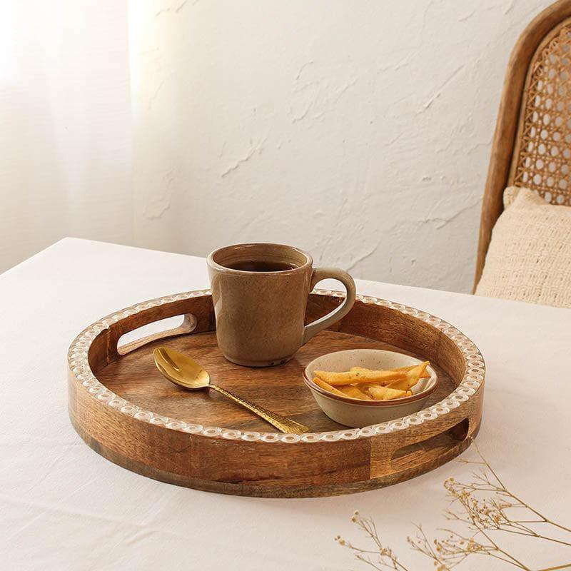 Buy Serving Tray - Lacity Wooden Serving Tray at Vaaree online